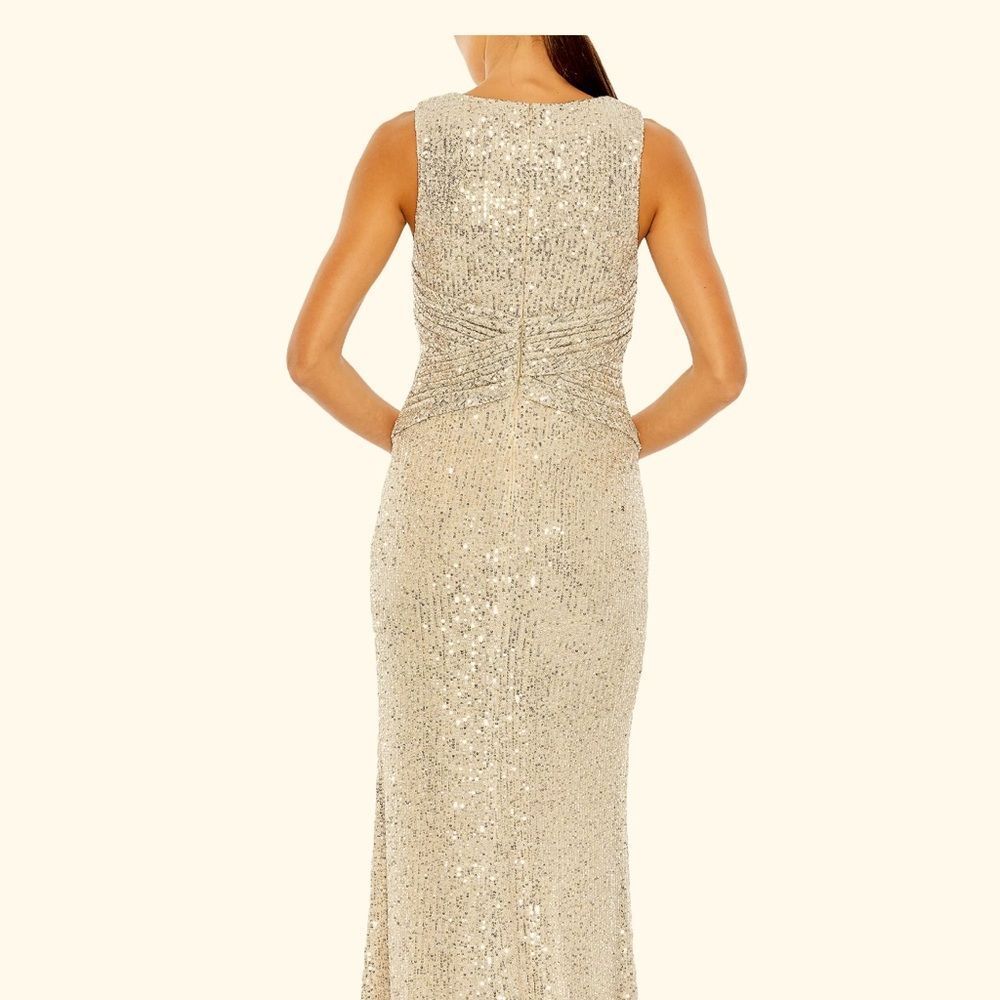 MacDuggal - Ieena sequin sheath gown - Picture 2 of 4